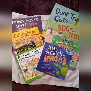 9 Scholastic Kids Storybook Set - Colorful Collection